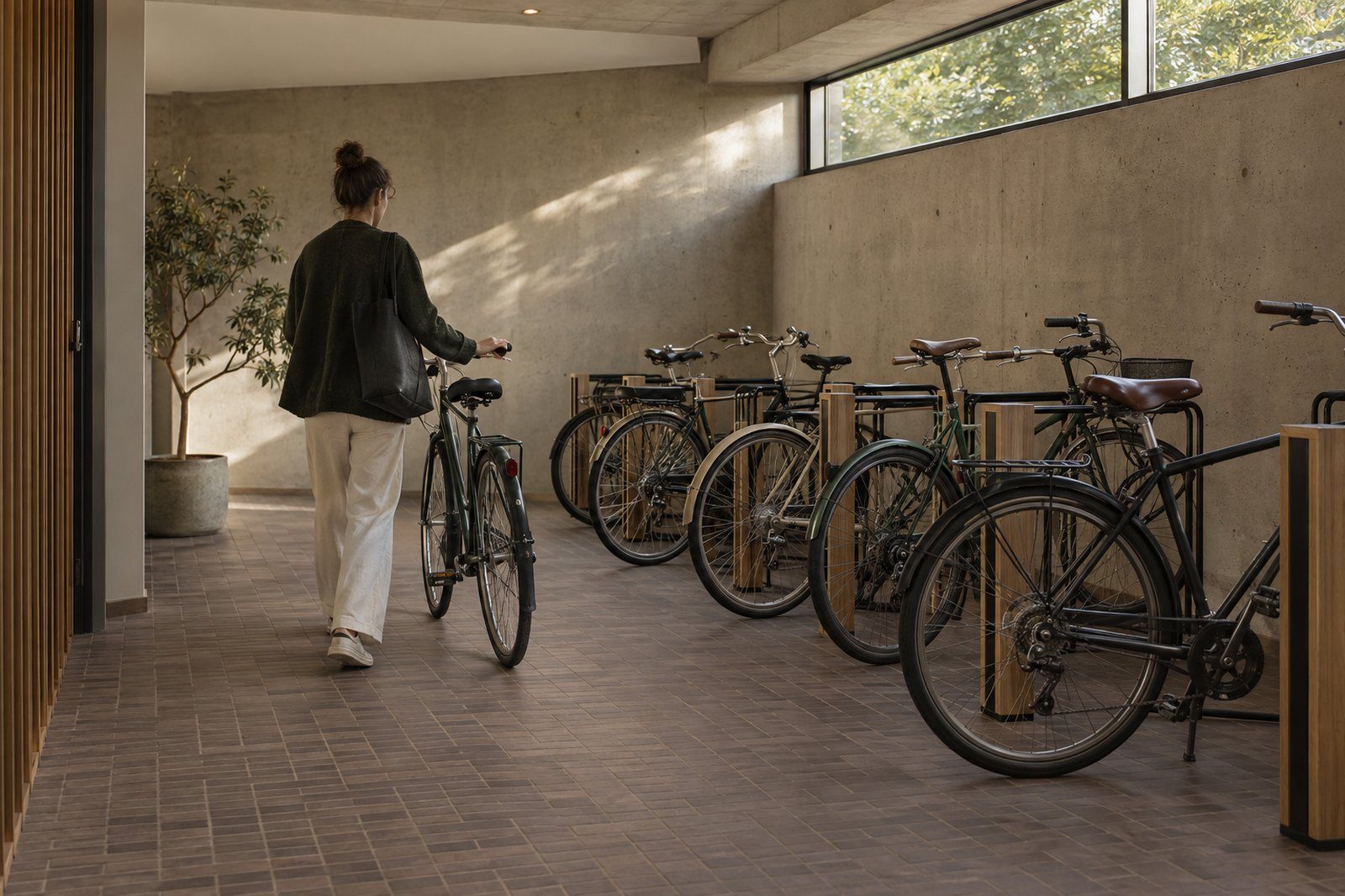 The bicycle hall