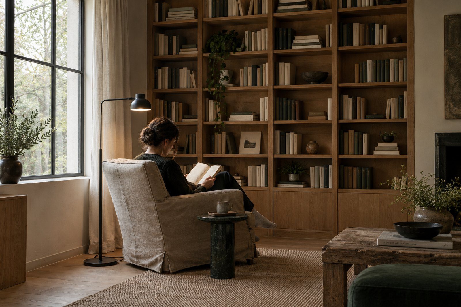 The library